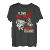 Herren I Love Hot Moms And Crappie Fishing Lustiger Fisch Herren Humor T-Shirt