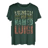 Lustiger personalisierter Name Shirt Kings Are Named Luigi T-Shirt