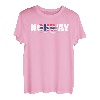 Norway Crew Flagge Skandinavien Urlaub T-Shirt