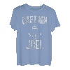 Herren Lustiges personalisiertes Bootsshirt Vorname Captain Joel T-Shirt