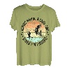 Always Having a Good Time When I'm Fishing Männer Frauen Fishing T-Shirt