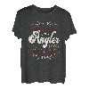Herren Vintage Angeln Angelspaß Bester Angler Überraschung T-Shirt