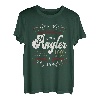 Herren Vintage Angeln Angelspaß Bester Angler Überraschung T-Shirt