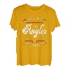 Herren Vintage Angeln Angelspaß Bester Angler Überraschung T-Shirt