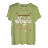 Herren Vintage Angeln Angelspaß Bester Angler Überraschung T-Shirt