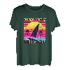 Orange County Retro 80er Jahre Stil Souvenir Strand T-Shirt