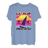 Orange County Retro 80er Jahre Stil Souvenir Strand T-Shirt
