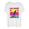 Orange County Retro 80er Jahre Stil Souvenir Strand T-Shirt