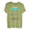 Arten von Haien Ozean Marine Biologie Angeln Hai Liebhaber T-Shirt