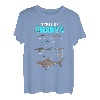 Arten von Haien Ozean Marine Biologie Angeln Hai Liebhaber T-Shirt