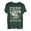 Carp Lives Matter Karpfenangeln Fischjagd T-Shirt