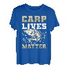 Carp Lives Matter Karpfenangeln Fischjagd T-Shirt