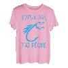 Ich kann nicht ich angeln Lustig ich kann nicht ich angeln T-Shirt