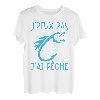 Ich kann nicht ich angeln Lustig ich kann nicht ich angeln T-Shirt