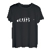 Fishing Evolution Lustiges Grafik-Design, lustige Angler-Memes T-Shirt