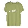 Fishing Evolution Lustiges Grafik-Design, lustige Angler-Memes T-Shirt