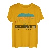 Sacramento California Bear Grizzly Pride im Freien, Vintage-Stil T-Shirt