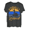 Ofishally Retired Angeln Ruhestand Angeln Ruhestand Angeln Ruhestand T-Shirt