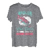 Herren Angler Fischer Fischerhut Angel Ausrüstung - Angler Papa T-Shirt