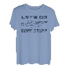 Let's Do Boat Stuff Bootsfahren, nautisches Bootfahrer, Angeln, maritim T-Shirt