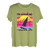 Nantucket Retro 80er Jahre Stil Souvenir Strand T-Shirt