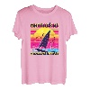 Nantucket Retro 80er Jahre Stil Souvenir Strand T-Shirt