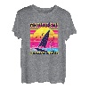 Nantucket Retro 80er Jahre Stil Souvenir Strand T-Shirt