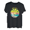 Brasilien Retro Sonnenuntergang & Strandurlaub T-Shirt