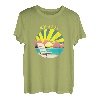 Brasilien Retro Sonnenuntergang & Strandurlaub T-Shirt