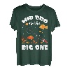 Mid Bro Of The Big One Geburtstag Angeln Thema Bday T-Shirt