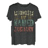 Kings Are Named Zachary Shirt Lustiger Personalisierter Name T-Shirt