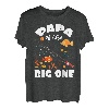Papa Of The Big One Geburtstag Angeln Thema Geburtstag Feier T-Shirt