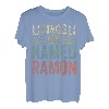 Lustiger personalisierter Name Shirt Kings Are Named Ramon T-Shirt