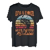 Herren Opa & Enkel Angel Partner Für's Leben Angler Bester Opa T-Shirt