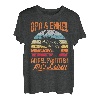 Herren Opa & Enkel Angel Partner Für's Leben Angler Bester Opa T-Shirt