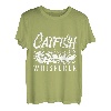 Welsfisch, Welsfische, Nudeln, Köderrute zum Angeln T-Shirt