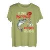 Herren I Love Hot Moms Funny Coho Lachs Angeln für Männer Grafik T-Shirt
