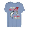 Herren I Love Hot Moms Funny Coho Lachs Angeln für Männer Grafik T-Shirt