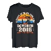 8 Jahre alte Angelfreunde geboren Oktober 2015 - 8. Geburtstag T-Shirt