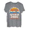 8 Jahre alte Angelfreunde geboren Oktober 2015 - 8. Geburtstag T-Shirt