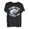 Angeln, Angler, Mutter, Angler, Mutter, Fisch T-Shirt