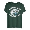 Angeln, Angler, Mutter, Angler, Mutter, Fisch T-Shirt