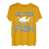 Je M'en Fish T-Shirt T-Shirt