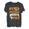 Herren Solange ich zum Angeln gehen kann: Der Rest Ich M'en Fish T-Shirt