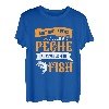 Herren Solange ich zum Angeln gehen kann: Der Rest Ich M'en Fish T-Shirt