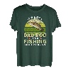 Herren Not Dad Bod Figur für Herren, lustiges Angeln, kleiner Barsch T-Shirt