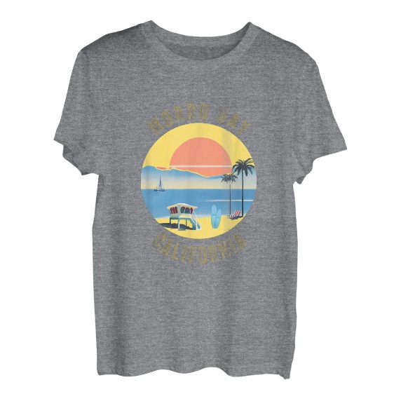 Morro Bay Souvenir-Bekleidung - Retro Vintage Morro Bay T-Shirt
