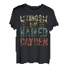Kings Are Named Cayden Shirt mit lustigem Namen T-Shirt