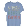 Kings Are Named Cayden Shirt mit lustigem Namen T-Shirt