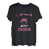 Damen Echte Frauen Gehen Angeln Anglerin Spruch T-Shirt
